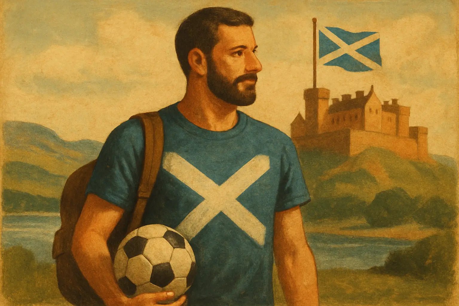 Scotland World Cup Travel T-Shirts Done Right