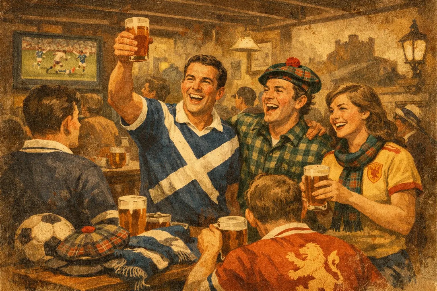 8 Best Scotland Fan Shirts for Pubs