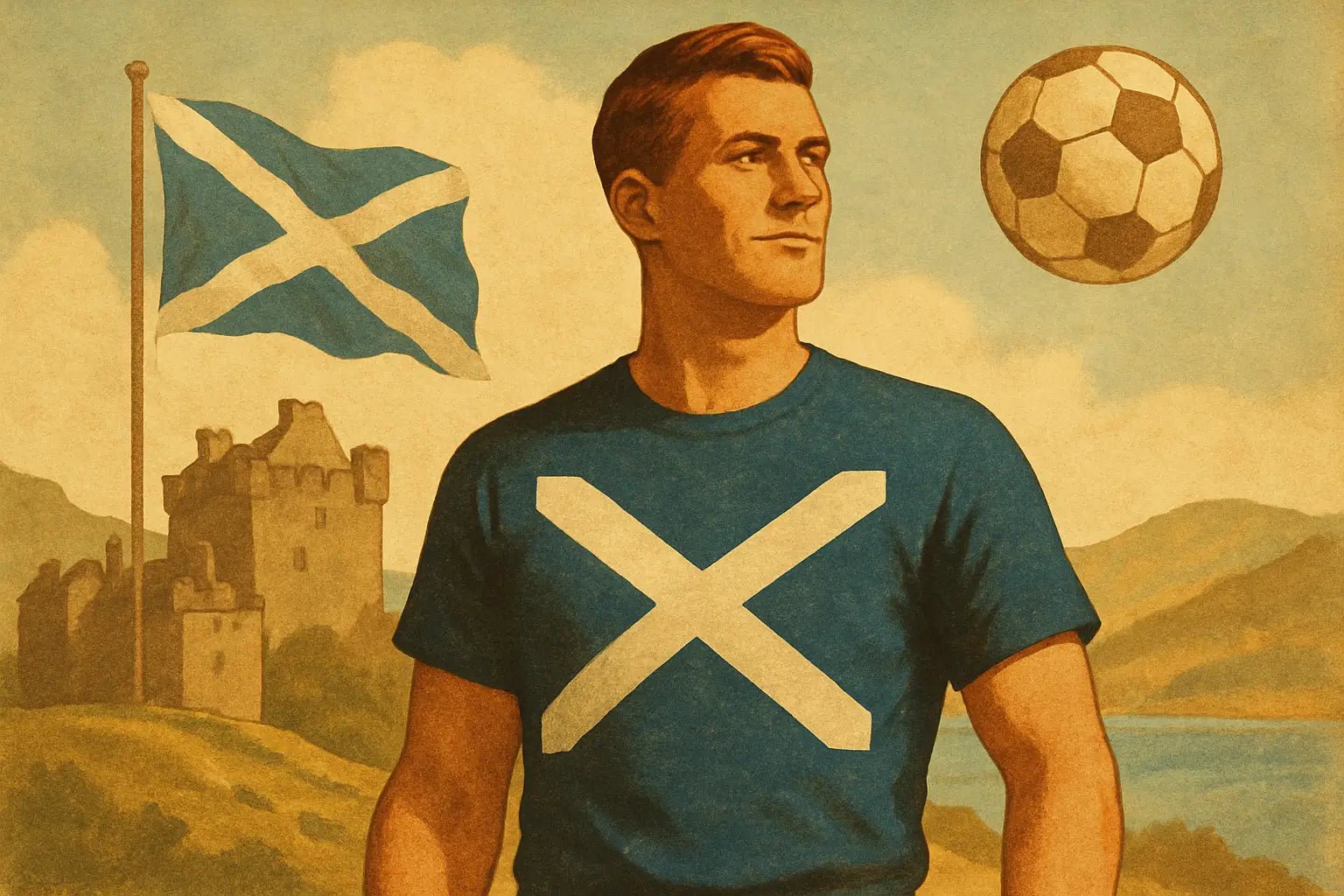 Scotland World Cup T-shirts for 2026 trips