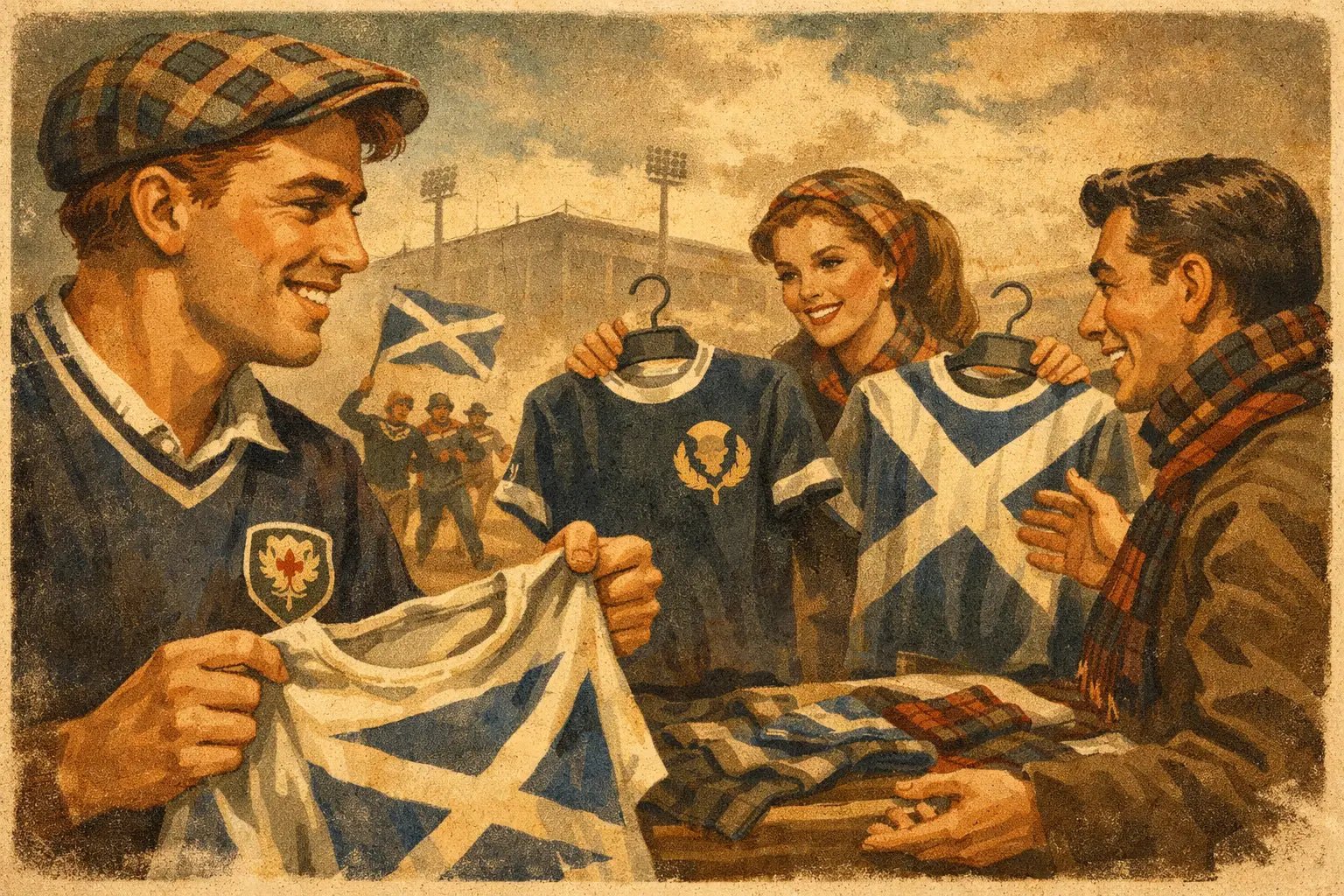 Need Scotland Fan Tees Fast for Matchday?